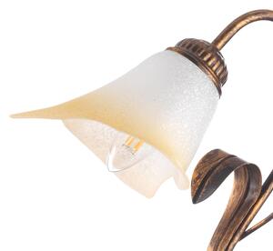 ONLI - Stolná lampa LUCREZIA 1xE14/6W/230V bronzová