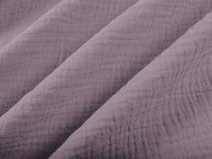 Biante Mušelínová obliečka na vankúš MSN-013 Pastelovo fialová 40 x 60 cm