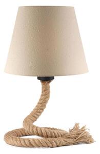 ONLI - Stolná lampa CORDA 1xE27/22W/230V 32 cm béžová