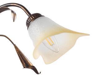 ONLI - Luster na reťazi LUCREZIA 3xE14/6W/230V bronzová