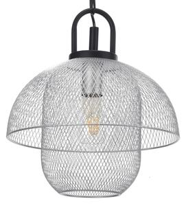 ONLI - Luster na reťazi ZAIR 1xE27/22W/230V čierna/strieborná
