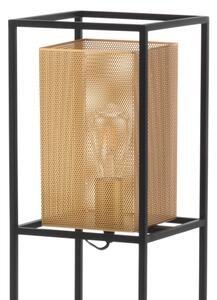 ONLI - Stojacia lampa MALIK 1xE27/22W/230V zlatá/čierna