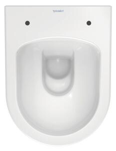 Duravit ME by Starck - Závesné WC Compact, Rimless, biela 2530090000