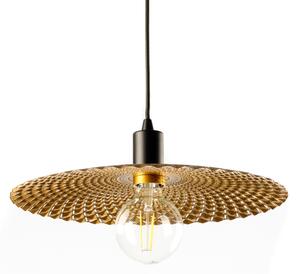 ONLI - Luster na lanku GOLDEN 1xE27/22W/230V zlatá/čierna