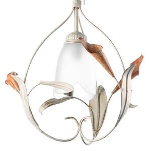 ONLI - Luster na reťazi LUCREZIA 1xE14/6W/230V bronzová