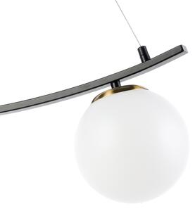 ONLI - Luster na lanku TRIO 3xE14/6W/230V čierna