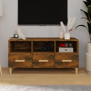 TV skrinka dymový dub 102x36x50 cm spracované drevo
