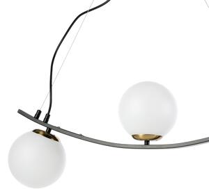 ONLI - Luster na lanku TRIO 3xE14/6W/230V čierna