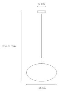 ONLI - Luster na lanku JANET 1xE27/6W/230V pr. 38 cm