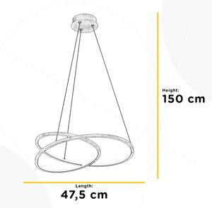 ONLI - LED Luster na lanku LIBERTY LED/30W/230V 4000K zlatá