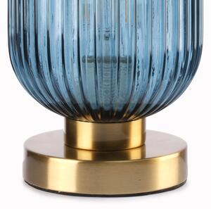 ONLI - Stolná lampa DOROTY 1xE27/22W/230V modrá/zlatá