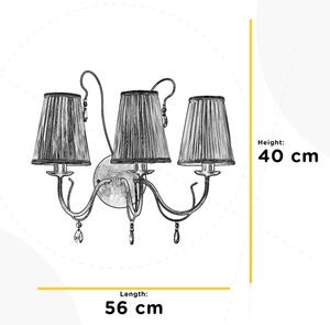 ONLI - Nástenné svietidlo DELIA 3xE14/6W/230V