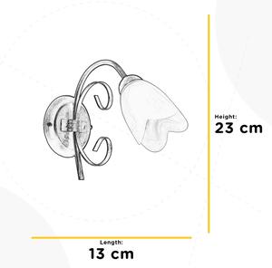 ONLI - Nástenné svietidlo ODINO 1xE14/6W/230V
