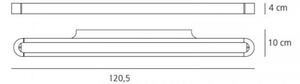 Artemide AR 1917010A - LED nástenné svietidlo TALO 120 LED/51W/230V