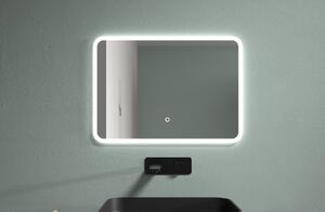 CERANO - Kúpeľňové LED zrkadlo Grande - 100x70 cm