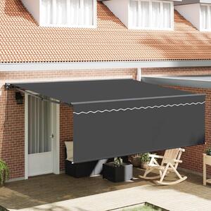 Maison Exclusive – rám markízy, žltý a biely, 350 x 250 cm