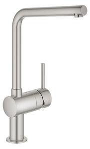 Drezová batéria GROHE Minta s otočným ramienkom supersteel 31375DC0