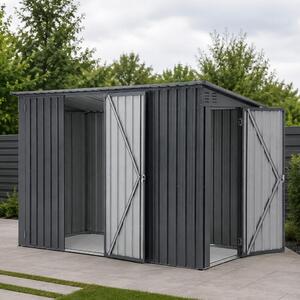 Záhradný domček na náradie Avenberg 2,43 × 1,12 m antracit