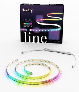 Twinkly TWL100ADP-W - LED RGB Predlžovací pásik LINE 100xLED 1,5 m Wi-Fi