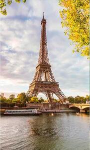 Vliesové fototapety, rozmer 150 cm x 250 cm, Eiffelova veža, DIMEX MS-2-0028