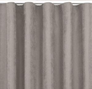 Filumi Záves MILANA s riasiacou páskou Wave 7 cm cappuccino, veľkosť 220x225