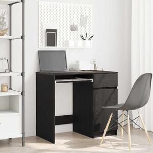 Maison Exclusive - písací stôl čierny dubový vzhľad 86x49x76 cm drevený materiál