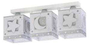 Dalber 63233NE - Detské stropné svietidlo MOONLIGHT 3xE27/60W/230V