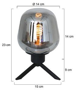 Stolová lampa Reflexion, Ø 15 cm, výška 23 cm