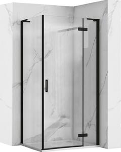 Sprchovací Kút Rea Hugo 80X90 Black