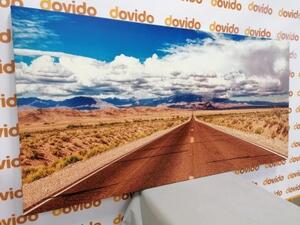 Obraz cesta v púšti - 100x50