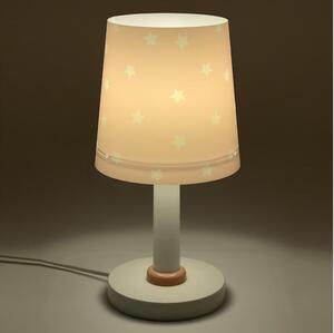 Dalber 82211S - Detská lampička STAR LIGHT 1xE14/40W/230V ružová