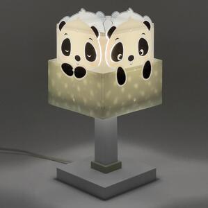 Dalber 63161H - Detská lampička PANDA 1xE14/40W/230V zelená