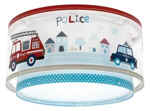 Dalber 60616 - Detské stropné svietidlo POLICE 2xE27/60W/230V