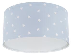 Dalber 82216T - Detské stropné svietidlo STAR LIGHT 2xE27/60W/230V modrá