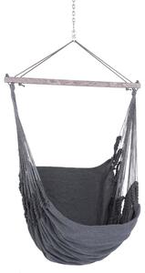 Závesné kreslo Chico odolné voči poveternostným vplyvom Grey Hanging Chair