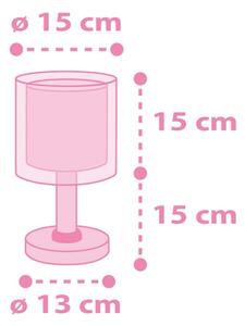 Dalber 41591N - LED detská lampička UNICORNS 1xG4/4W/230V ružová