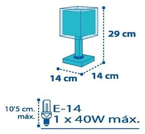 Dalber D-43421 - Detská lampička PETIT MARIN 1xE14/40W/230V