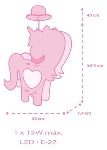 Dalber 41597 - Detský luster UNICORN 1xE27/15W/230V