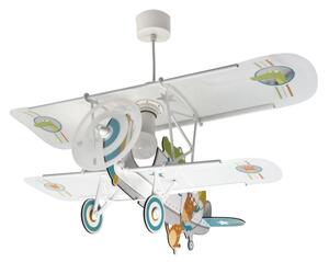 Dalber 54542 - Detský luster LITTLE CROCODILE 1xE27/15W/230V