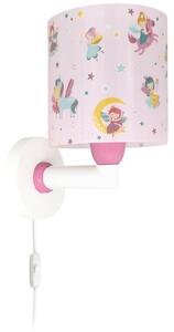 Dalber 42499 - Detské nástenné svietidlo FAIRY DREAMS 1xE27/15W/230V