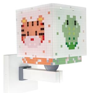 Dalber 63379 - Detské nástenné svietidlo LITTLE PIXEL 1xE27/15W/230V
