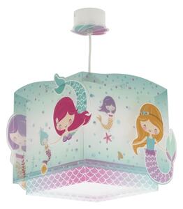 Dalber 63442 - Detský luster MERMAIDS 1xE27/60W/230V