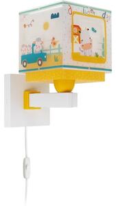 Dalber 63409 - Detské nástenné svietidlo MY FARM 1xE27/15W/230V