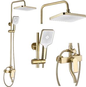 Sprchový set Rea HASS Brush Gold