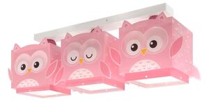 Dalber 64483 - Detské stropné svietidlo LITTLE FRIENDS 3xE27/15W/230V