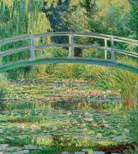 Vliesové fototapety, rozmer 225 cm x 250 cm, Water lily pond - Calude Oskar Monet, DIMEX MS-3-0255