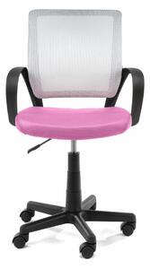 Avord Detská otočná stolička FD-6 ružová