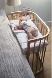 Detská rastúca postieľka s matracom 7v1 - prírodná