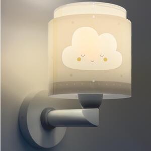 Dalber 76019E - Detské nástenné svietidlo BABY DREAMS 1xE27/15W/230V šedá