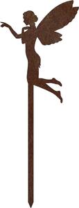 CORGARDEN Záhradná dekorácia víla 59 x 22 cm, corten CORGARDEN 1071
